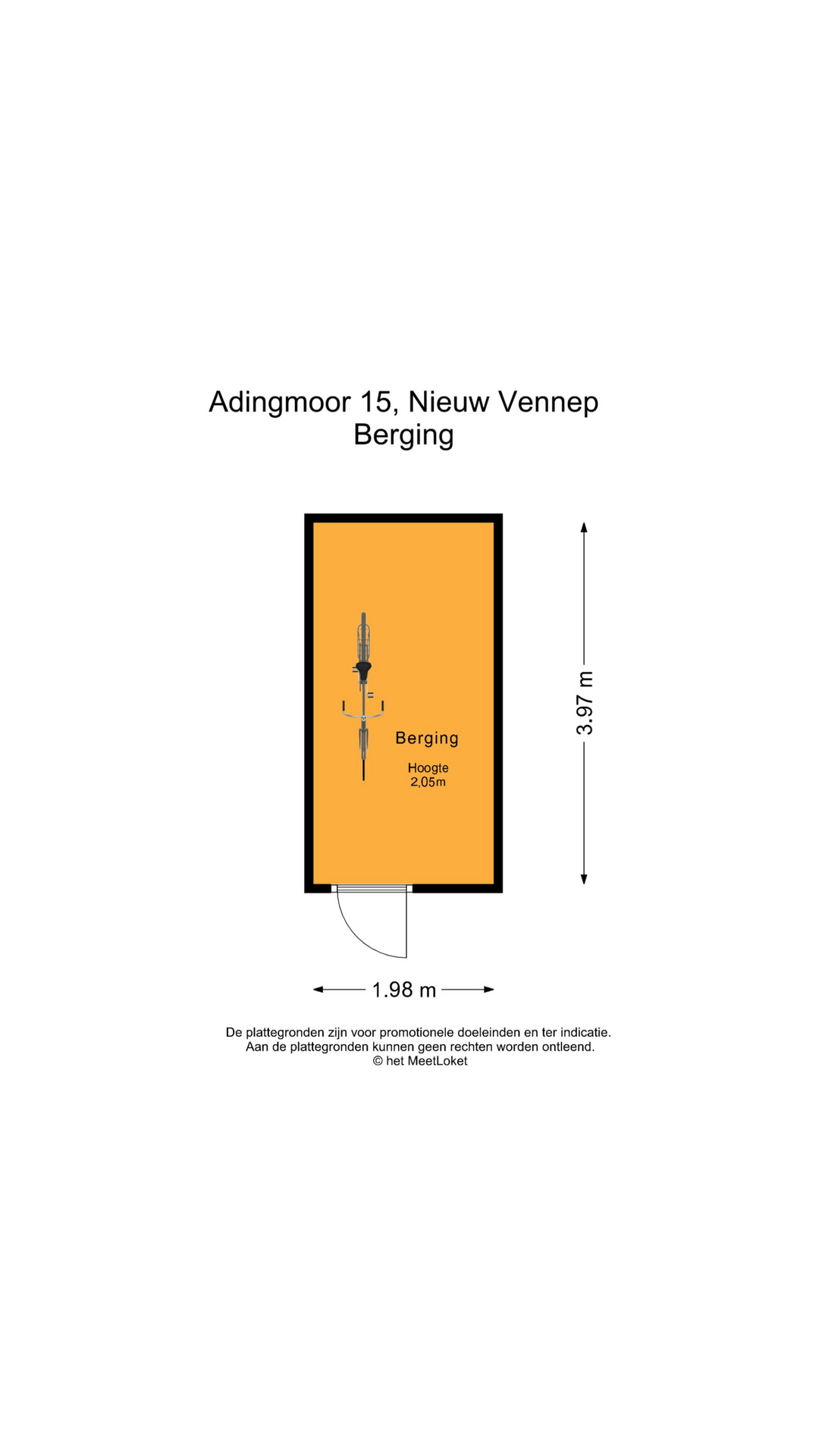 Adingmoor 15 , 2151 VL Nieuw-vennep map