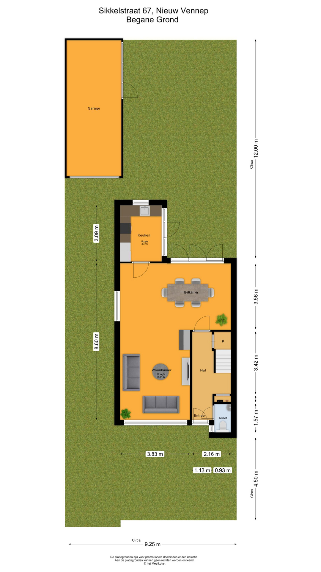Sikkelstraat 67 , 2151 CP Nieuw-vennep map