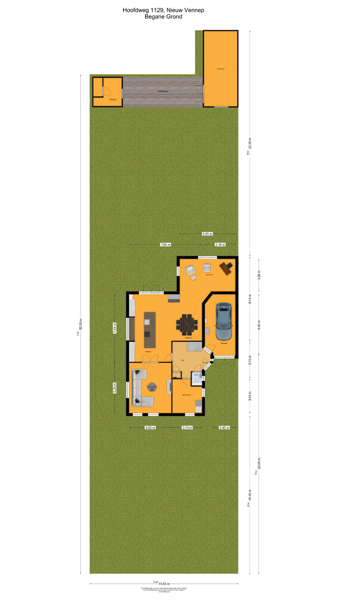 Hoofdweg 1129 , 2152 LK Nieuw-vennep map