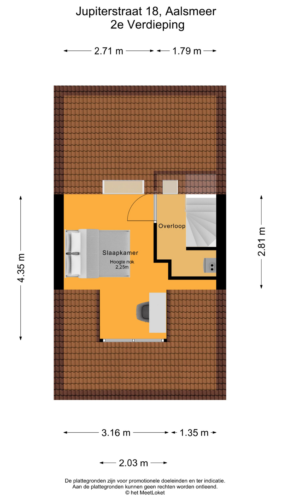 Jupiterstraat 18 , 1431 XB Aalsmeer map