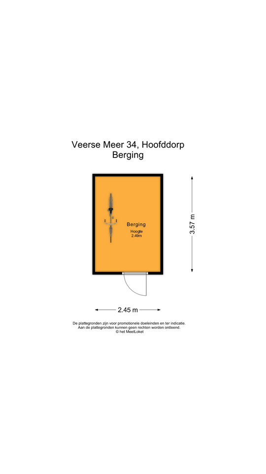 Veerse Meer 34 , 2134 VR Hoofddorp map