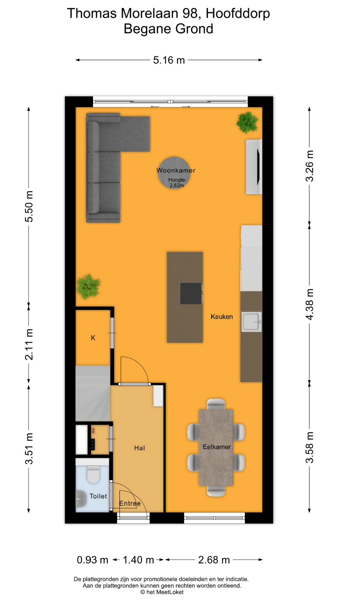 Thomas Morelaan 98 , 2135 WC Hoofddorp map