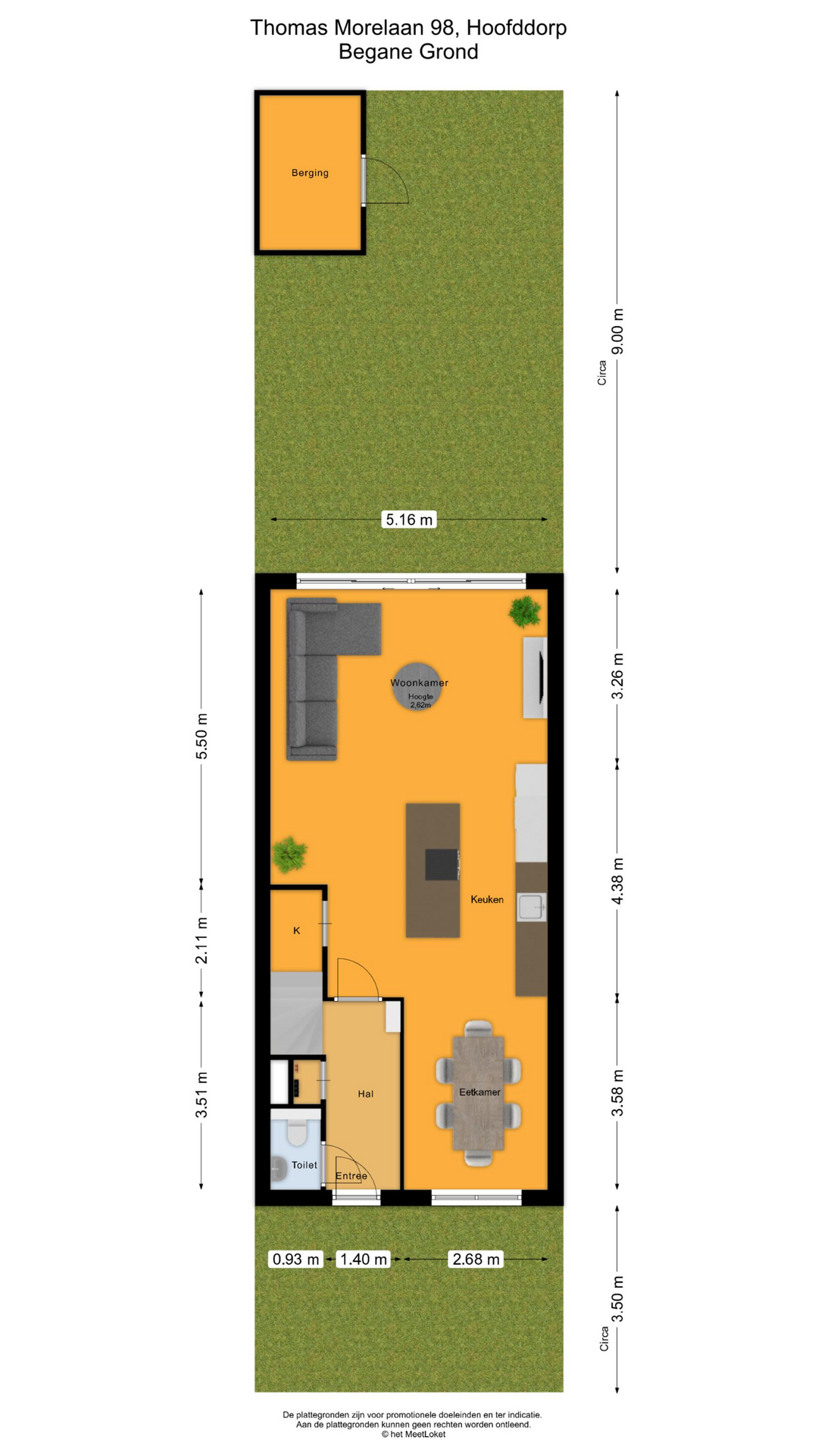 Thomas Morelaan 98 , 2135 WC Hoofddorp map