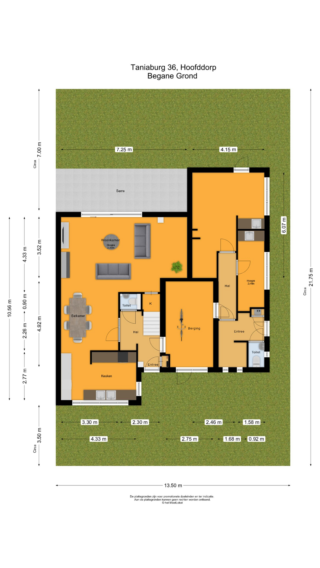 Taniaburg 36 , 2135 BX Hoofddorp map