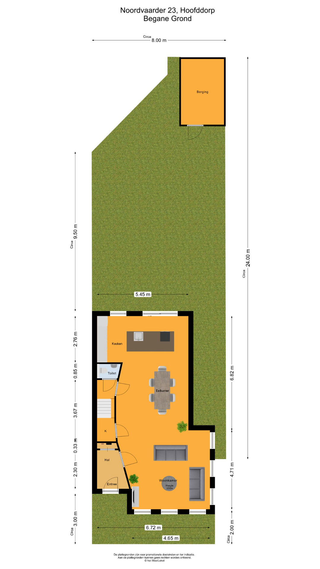 Noordvaarder 23 , 2134 XZ Hoofddorp map