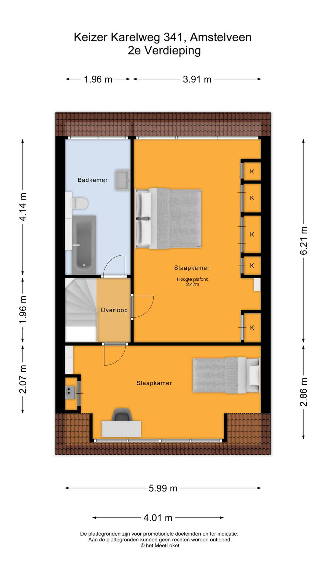 Keizer Karelweg 341 , 1181 RE Amstelveen map