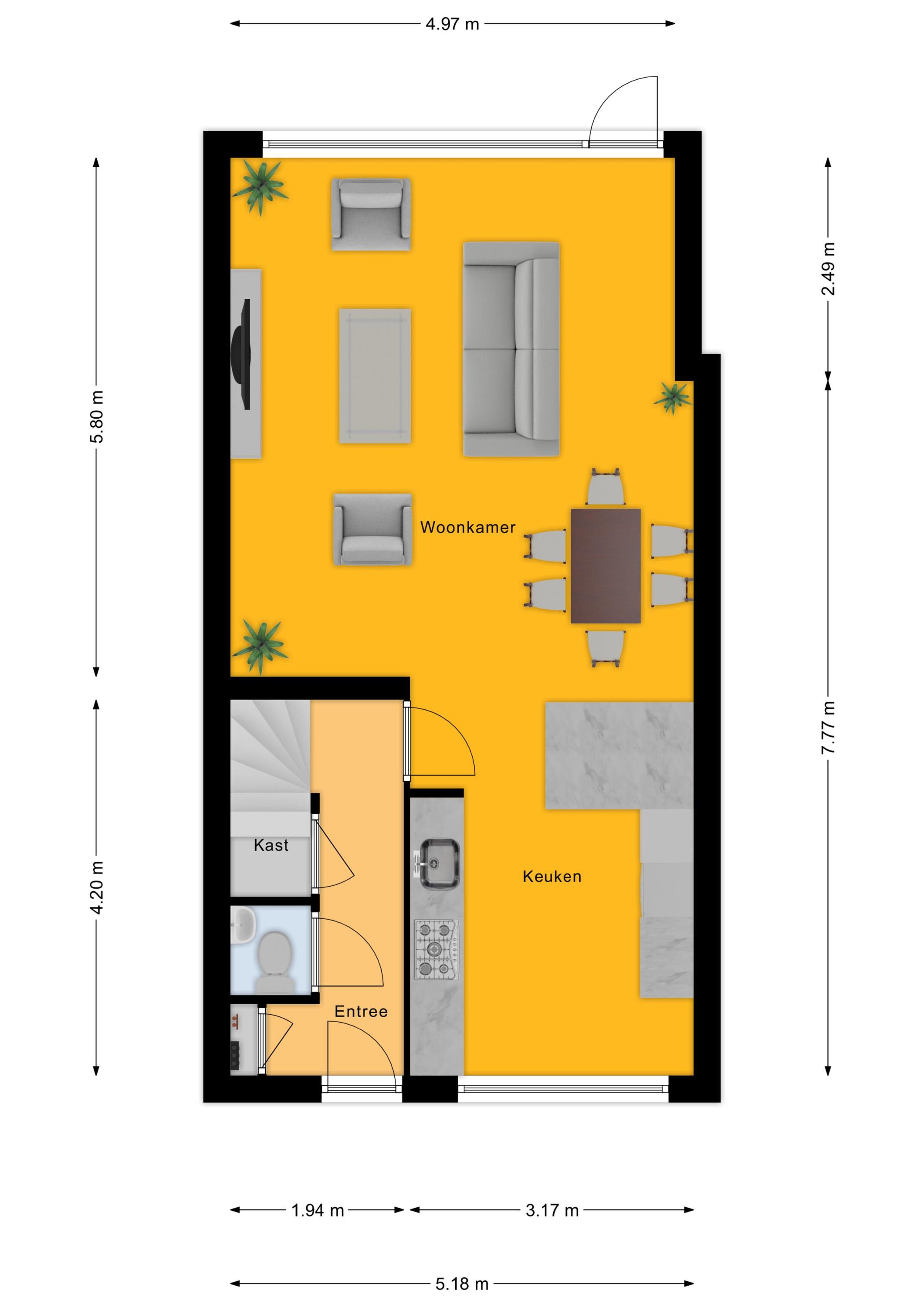 Joke Smitstraat 6 , 2135 JH Hoofddorp map