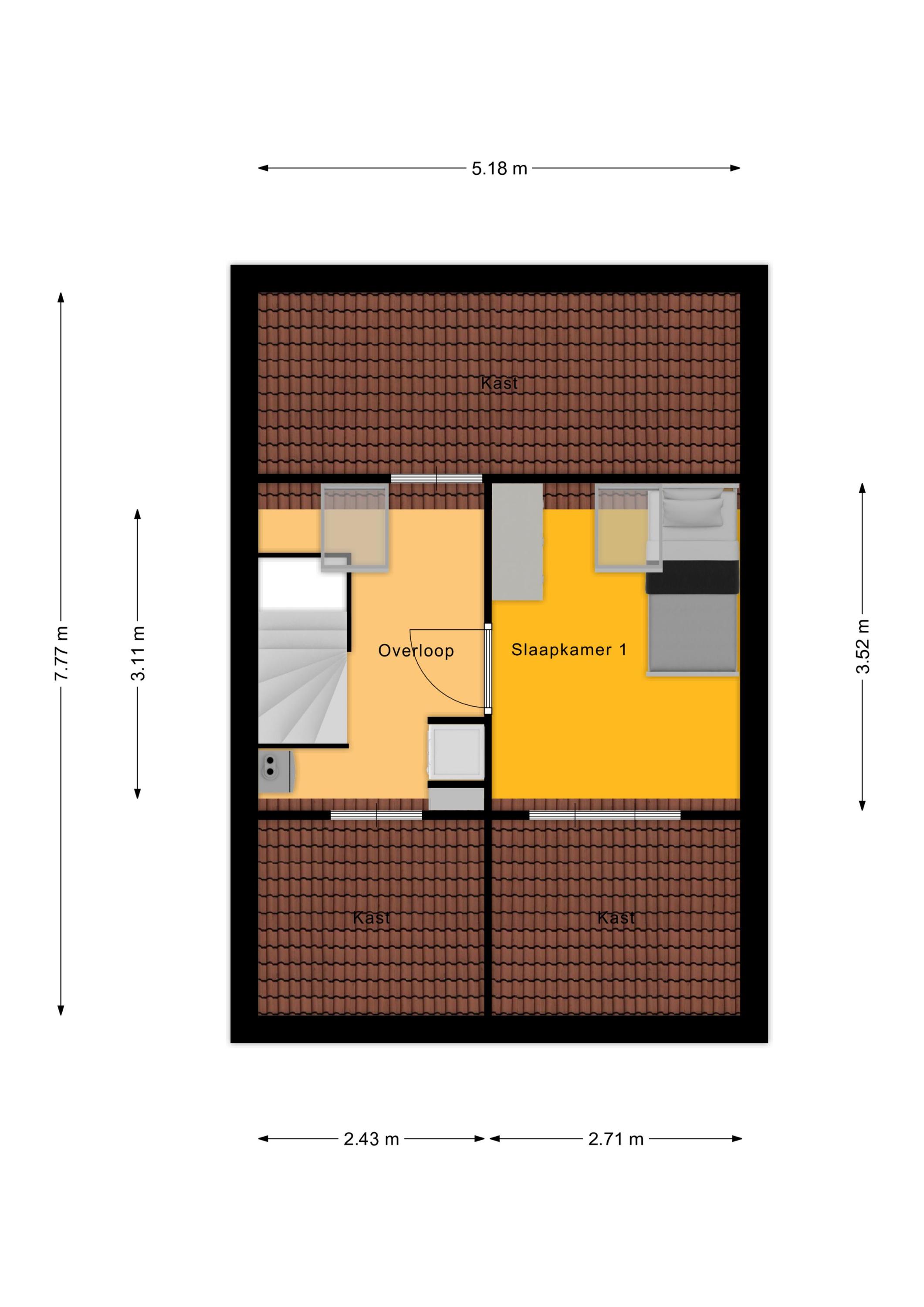 Joke Smitstraat 6 , 2135 JH Hoofddorp map