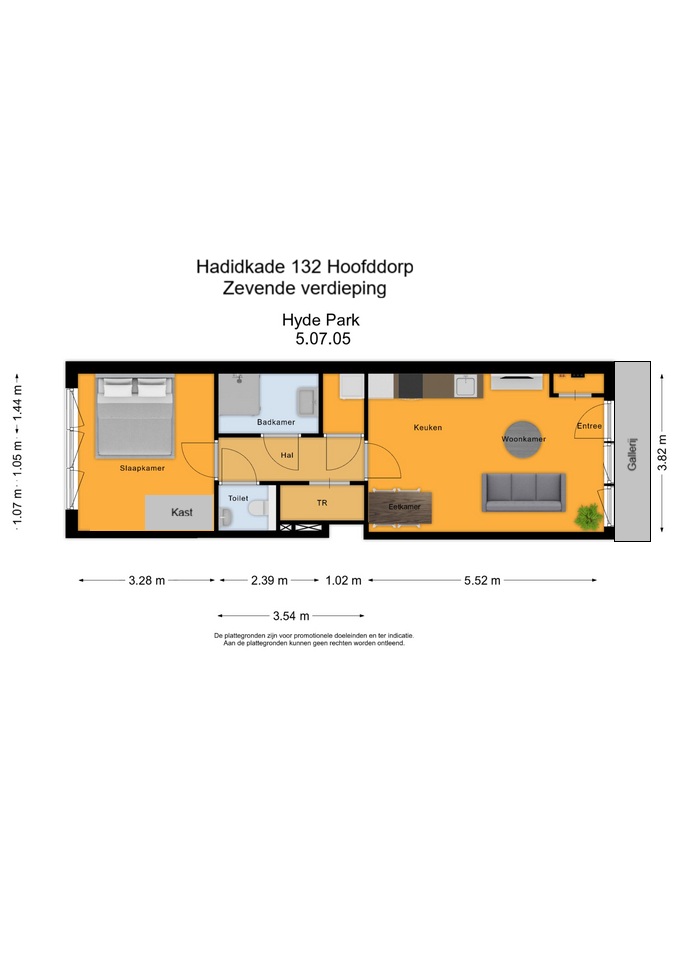 Hadidkade 132 , 2132 GX Hoofddorp map