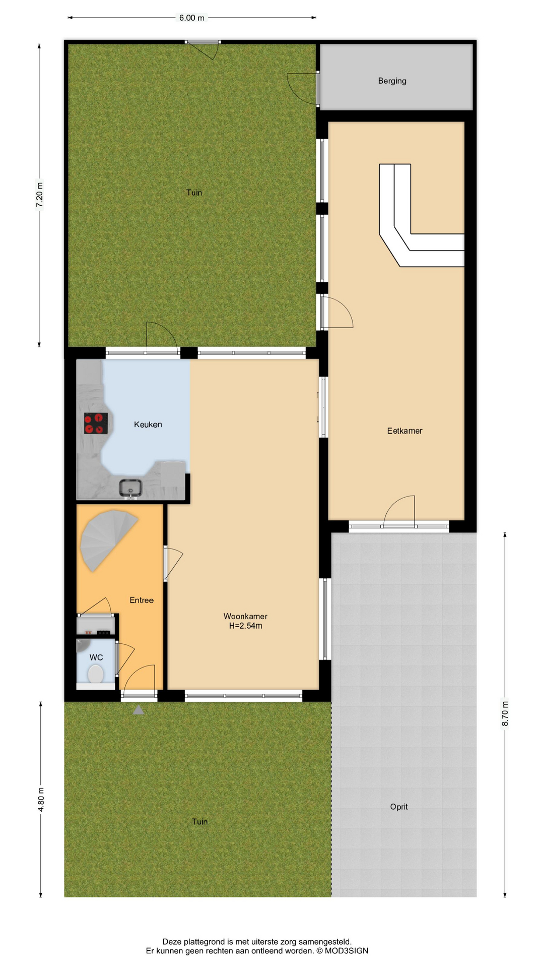 Kerkstraat 41 , 2153 BD Nieuw-vennep map