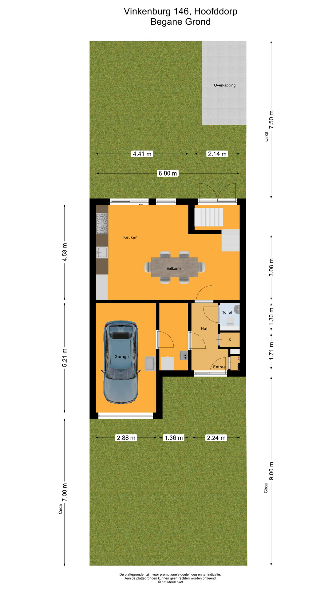 Vinkenburg 146 , 2135 BR Hoofddorp map