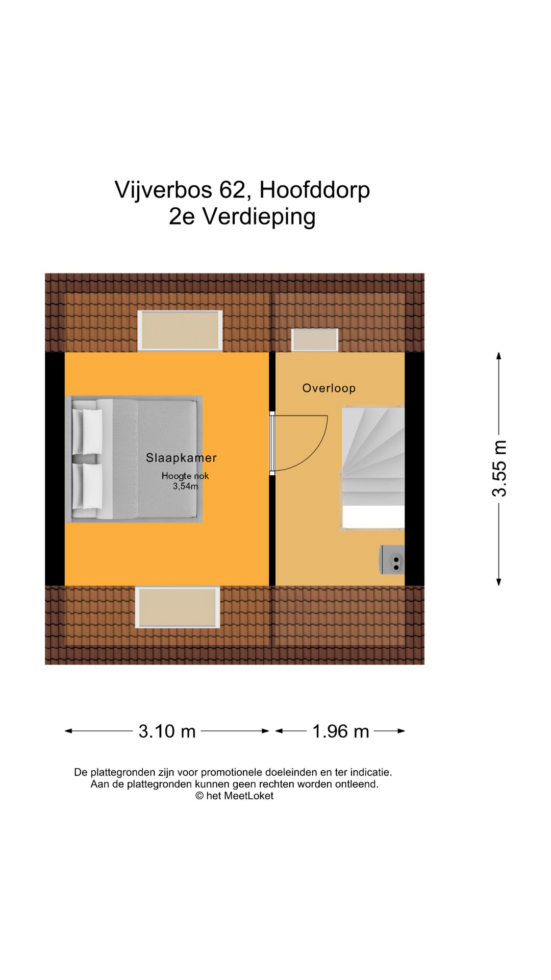 Vijverbos 62 , 2134 GT Hoofddorp map
