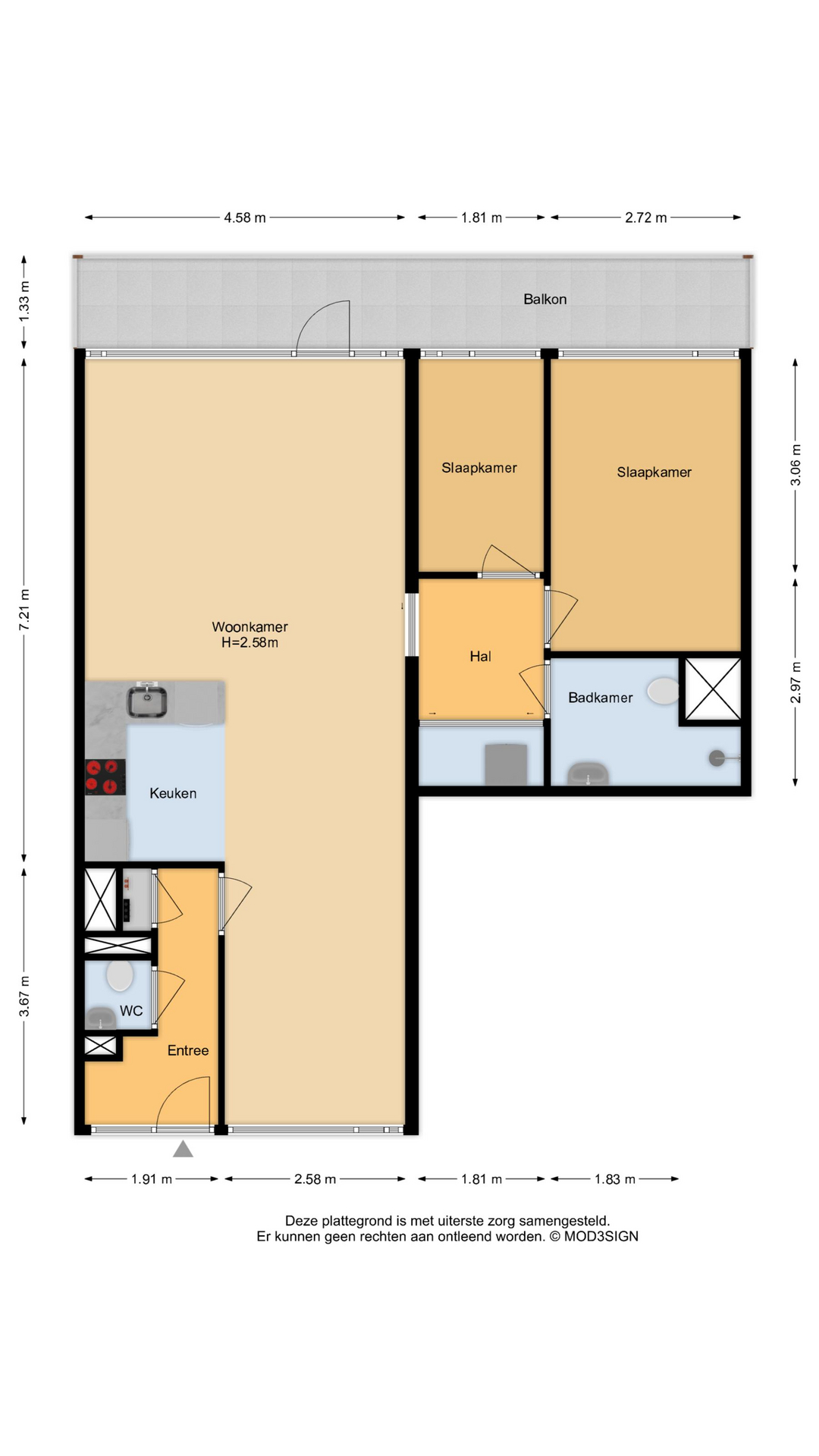 Kalslagerring 113 , 2151 TB Nieuw-vennep map