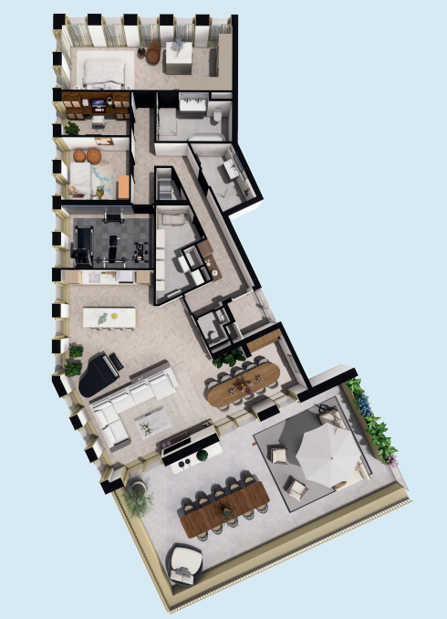 Knightsbridge Hyde Park huis 3 type 1 0 ong, 2132 HN Hoofddorp