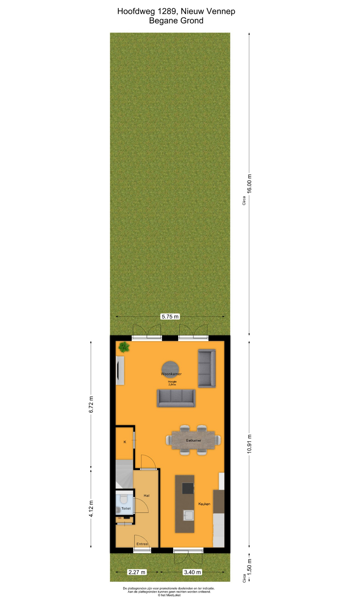 Hoofdweg 1289 , 2151 MA Nieuw-vennep map