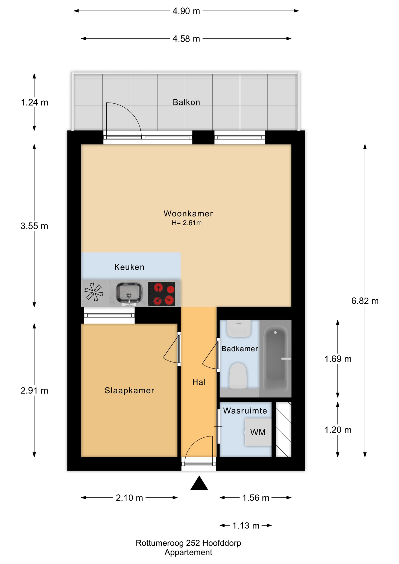 Rottumeroog 252 , 2134 ZR Hoofddorp map