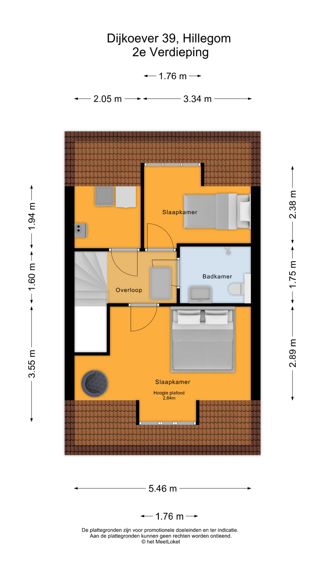Dijkoever 39 , 2181 NK Hillegom map