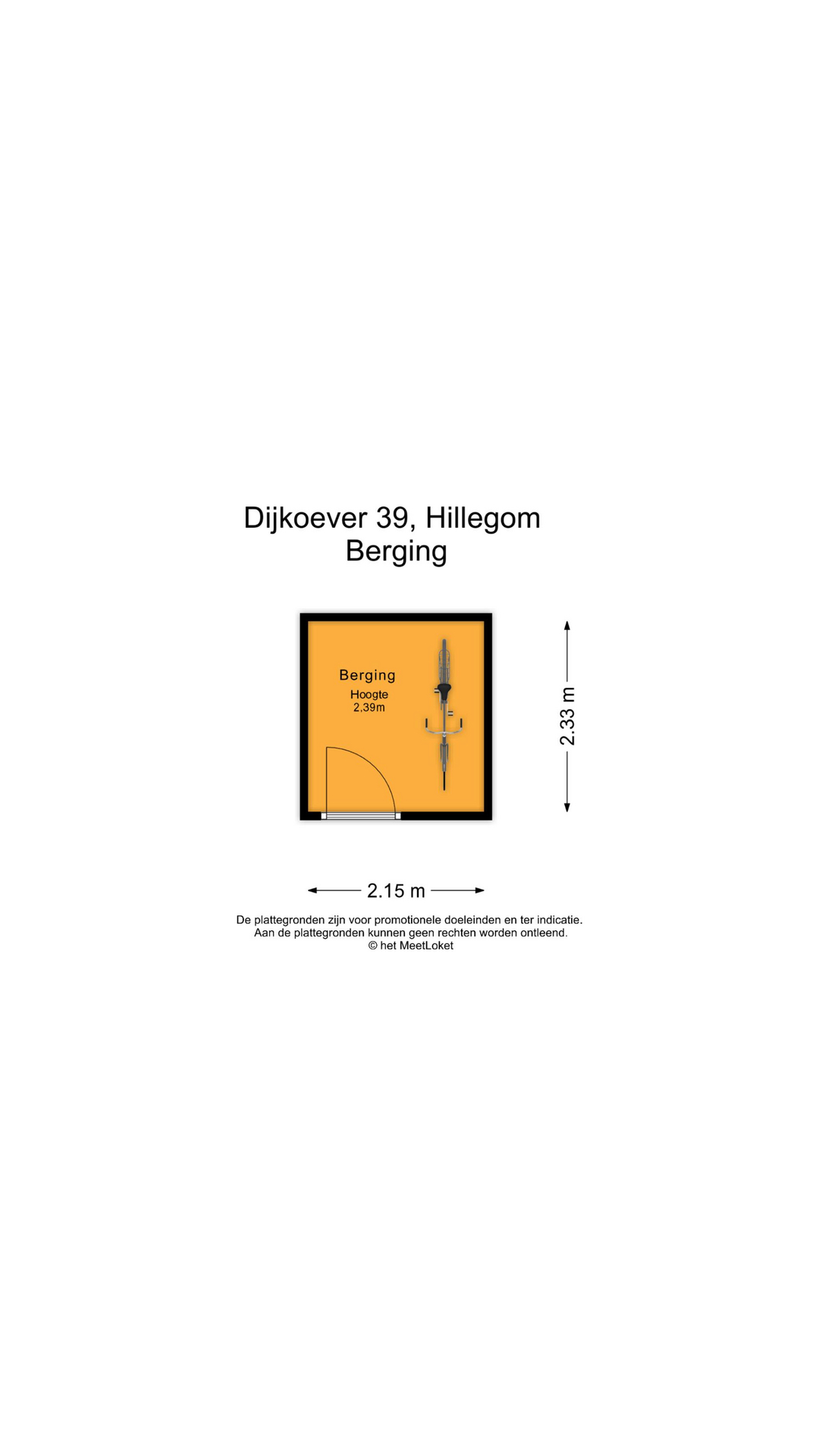 Dijkoever 39 , 2181 NK Hillegom map