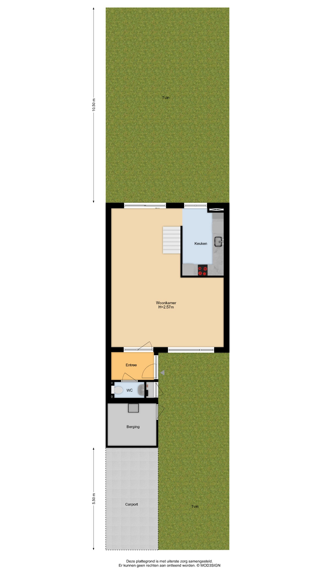 Arem 12 , 2151 RE Nieuw-vennep map