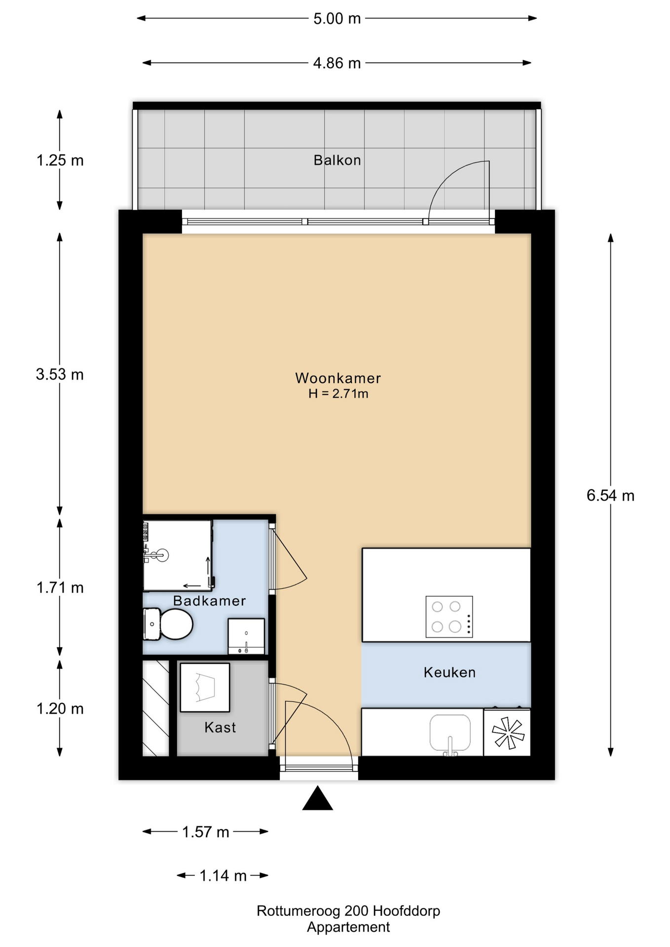 Rottumeroog 200 , 2134 ZR Hoofddorp map