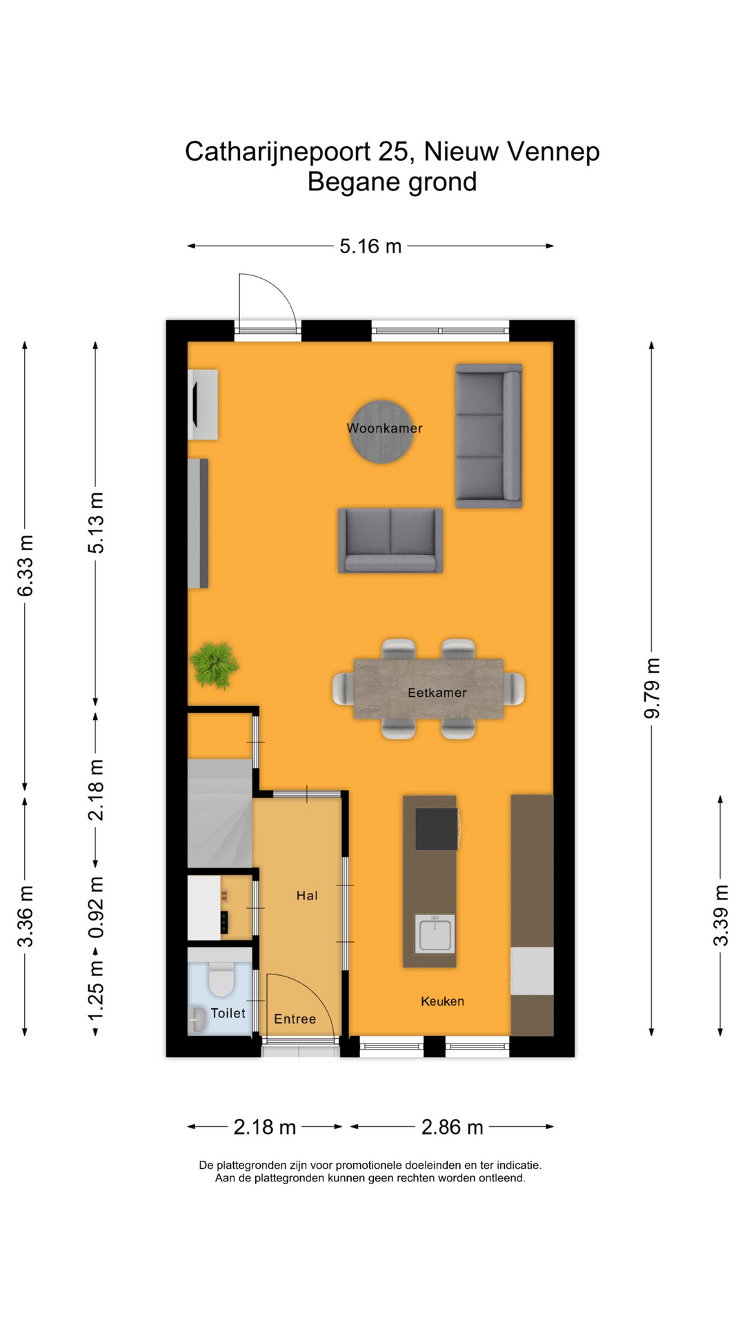 Catharijnepoort 25 , 2152 ET Nieuw-vennep map