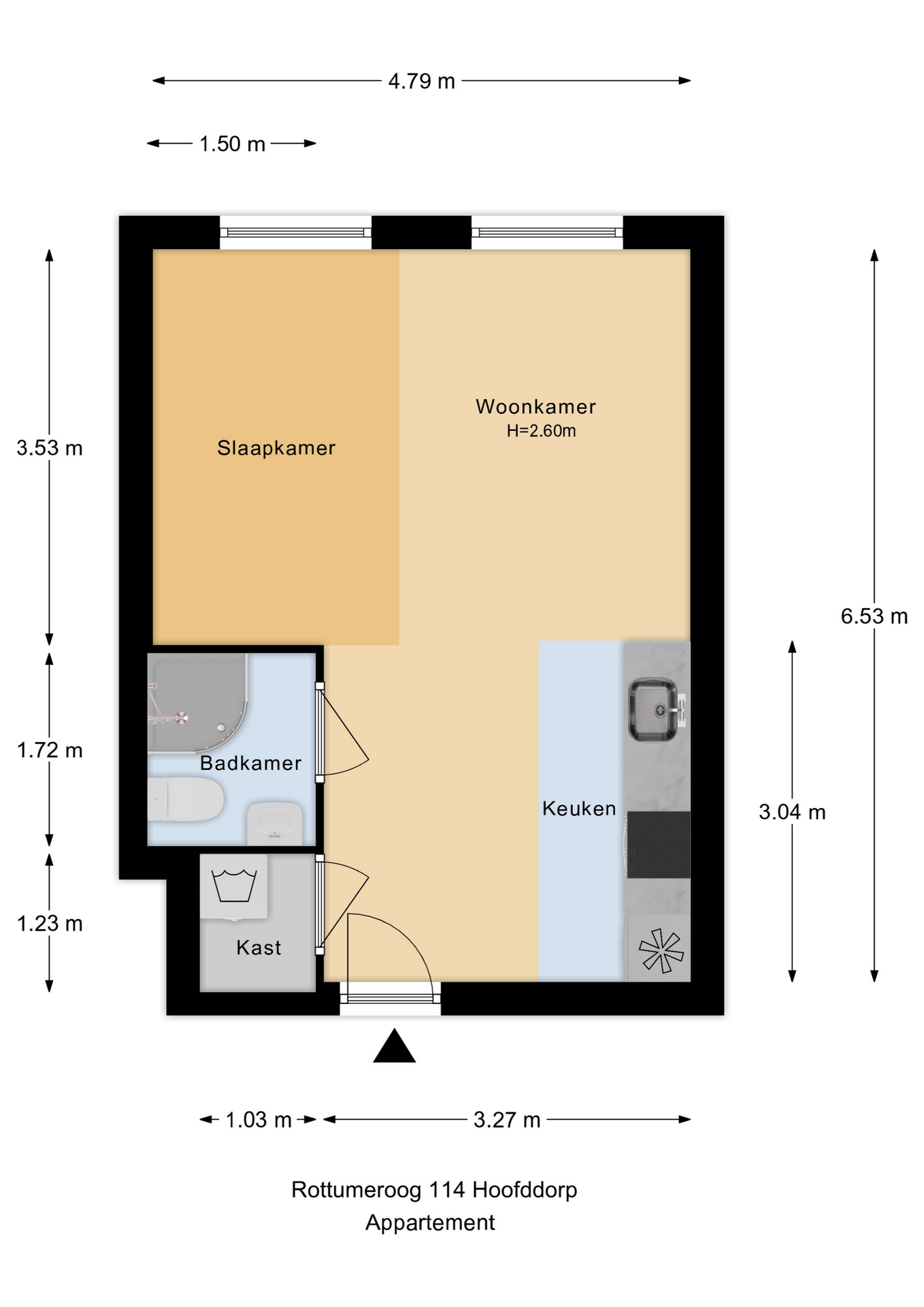 Rottumeroog 114 , 2134 ZR Hoofddorp map