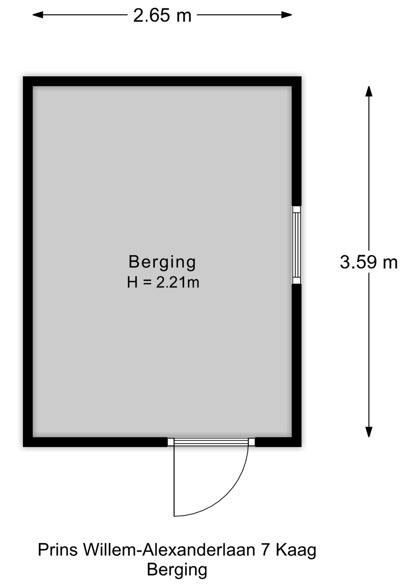 Prins Willem-Alexanderlaan 7 , 2159 LK Kaag map