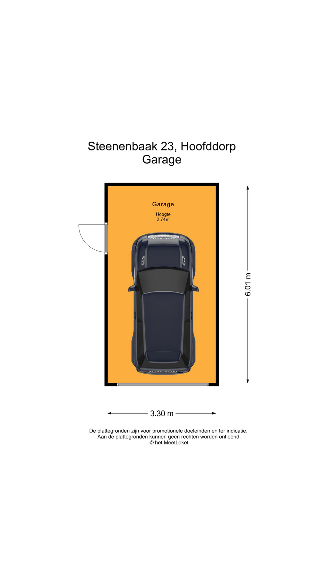 Steenenbaak 23 , 2134 XG Hoofddorp map