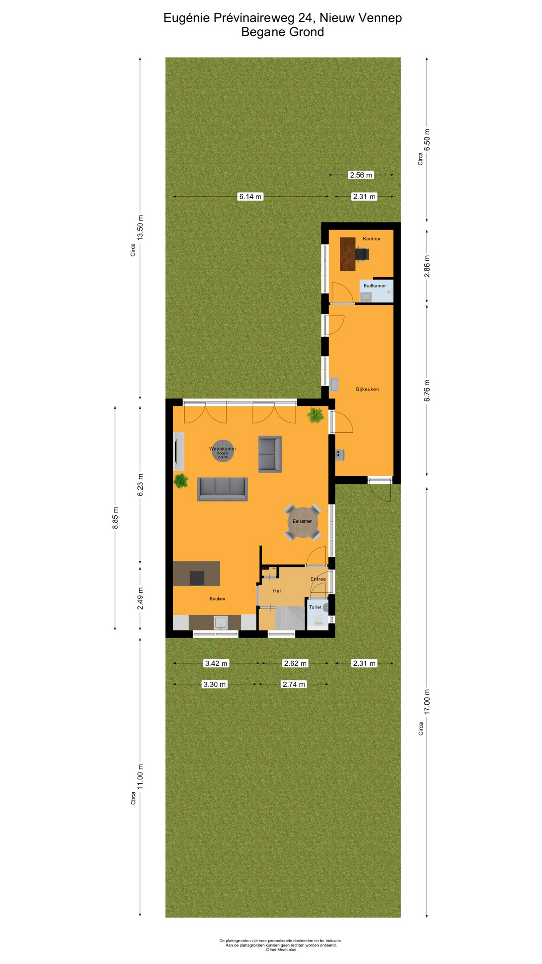 Eugénie Prévinaireweg 24 , 2151 BG Nieuw-vennep map