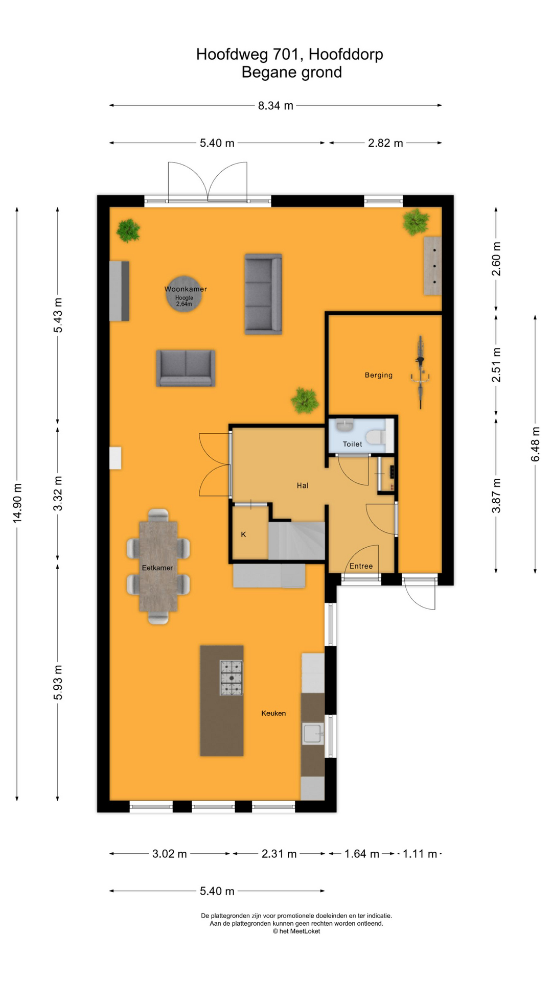 Hoofdweg 701 , 2131 BD Hoofddorp map