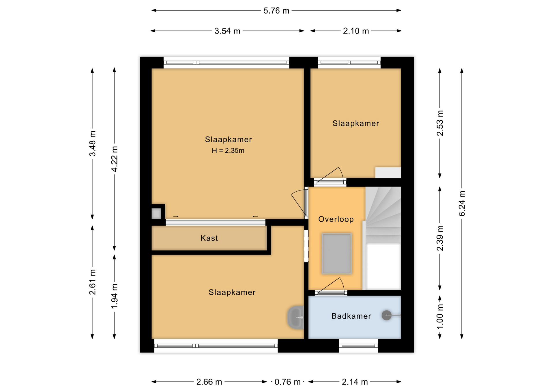 Zijpestraat 12 , 2131 AZ Hoofddorp map