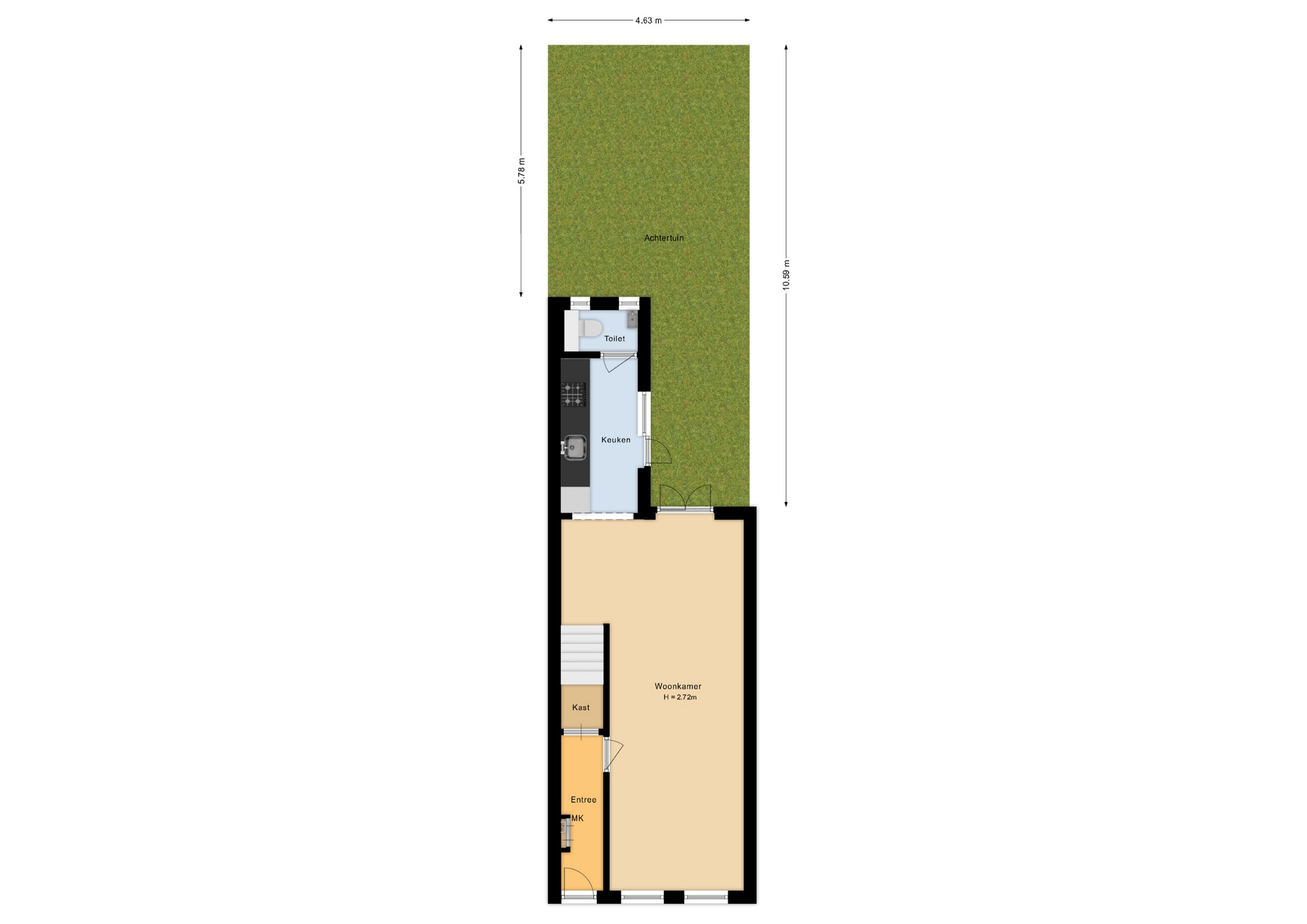Zuidpolderstraat 224 , 2032 PG Haarlem map