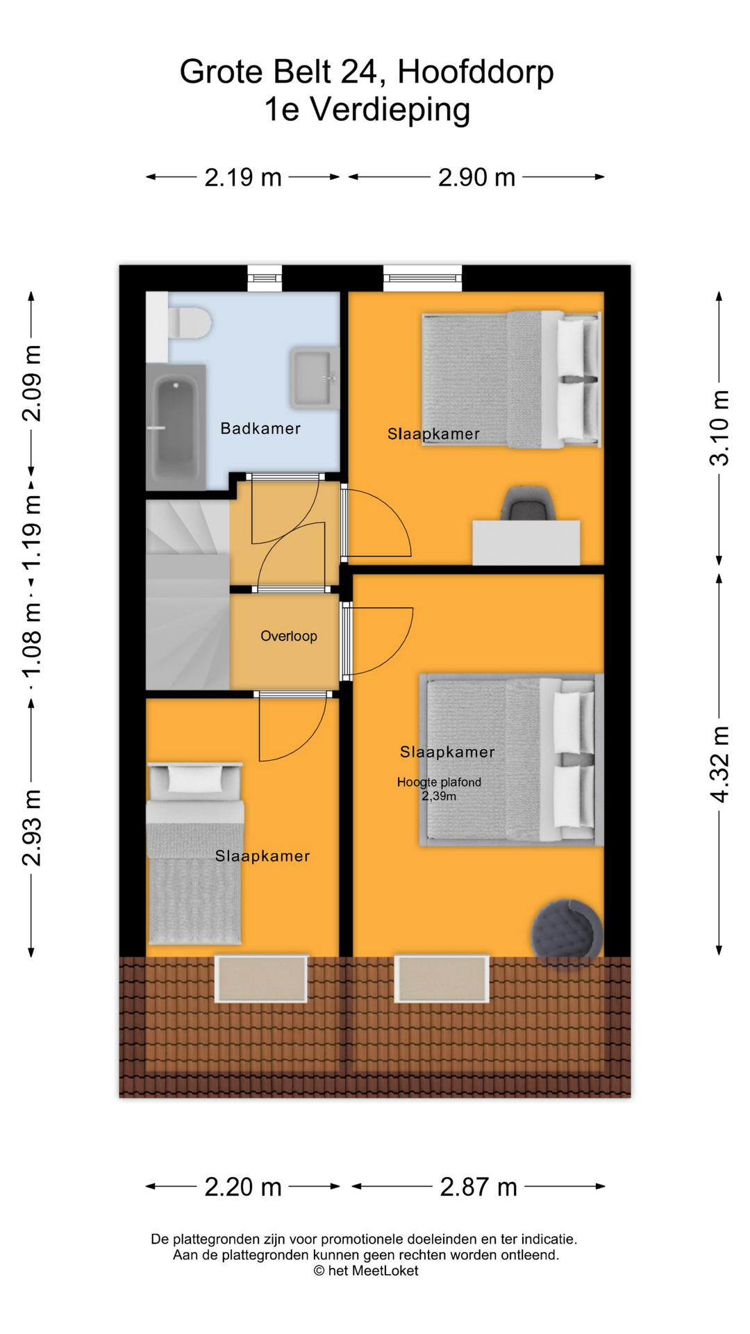 Grote Belt 24 , 2133 GA Hoofddorp map