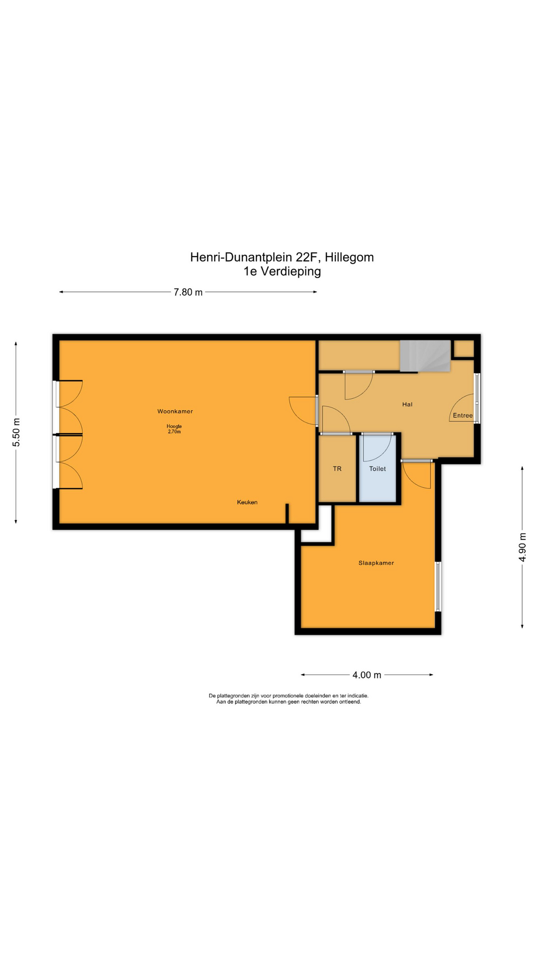 Henri Dunantplein 22 F, 2181 EM Hillegom map