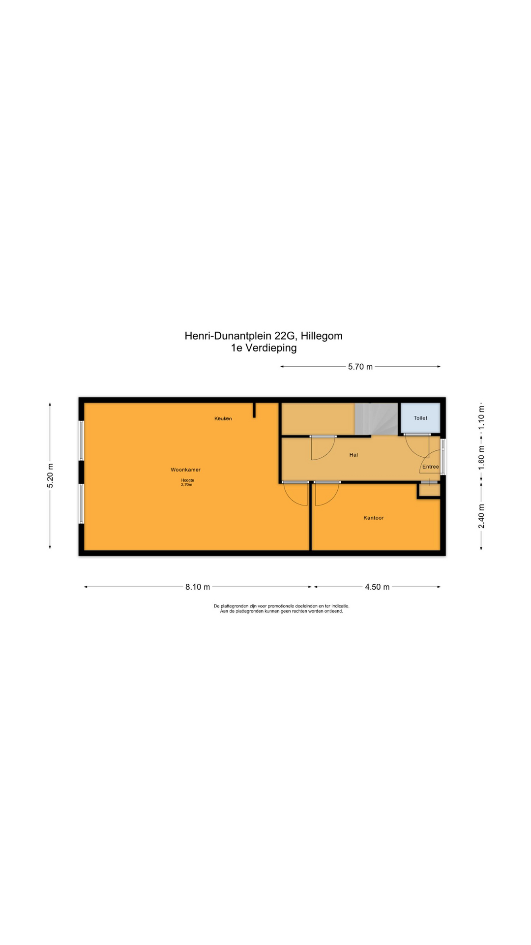 Henri Dunantplein 22 G, 2181 EM Hillegom map