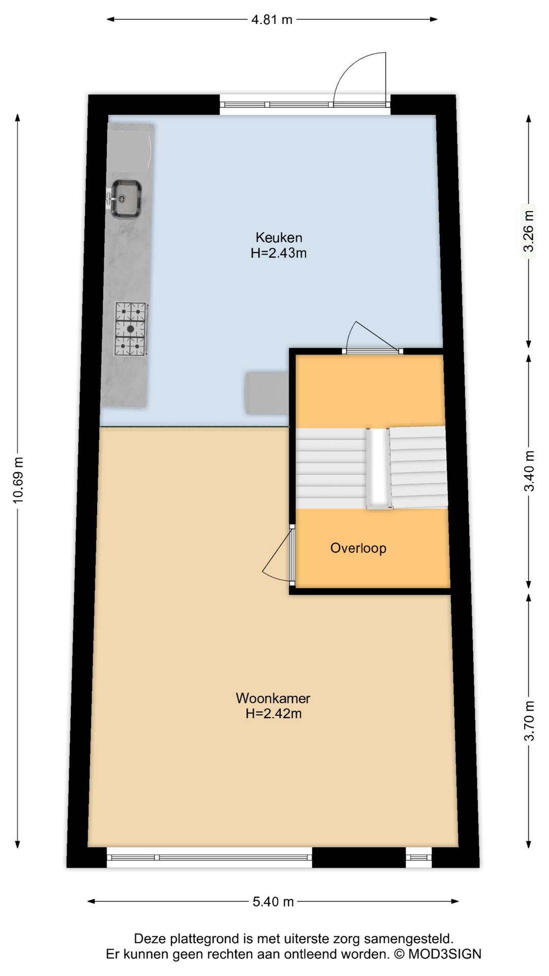 Zomerpark 50 , 2151 HA Nieuw-vennep map