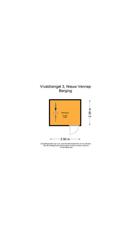 Vivaldisingel 3 , 2151 GM Nieuw-vennep map