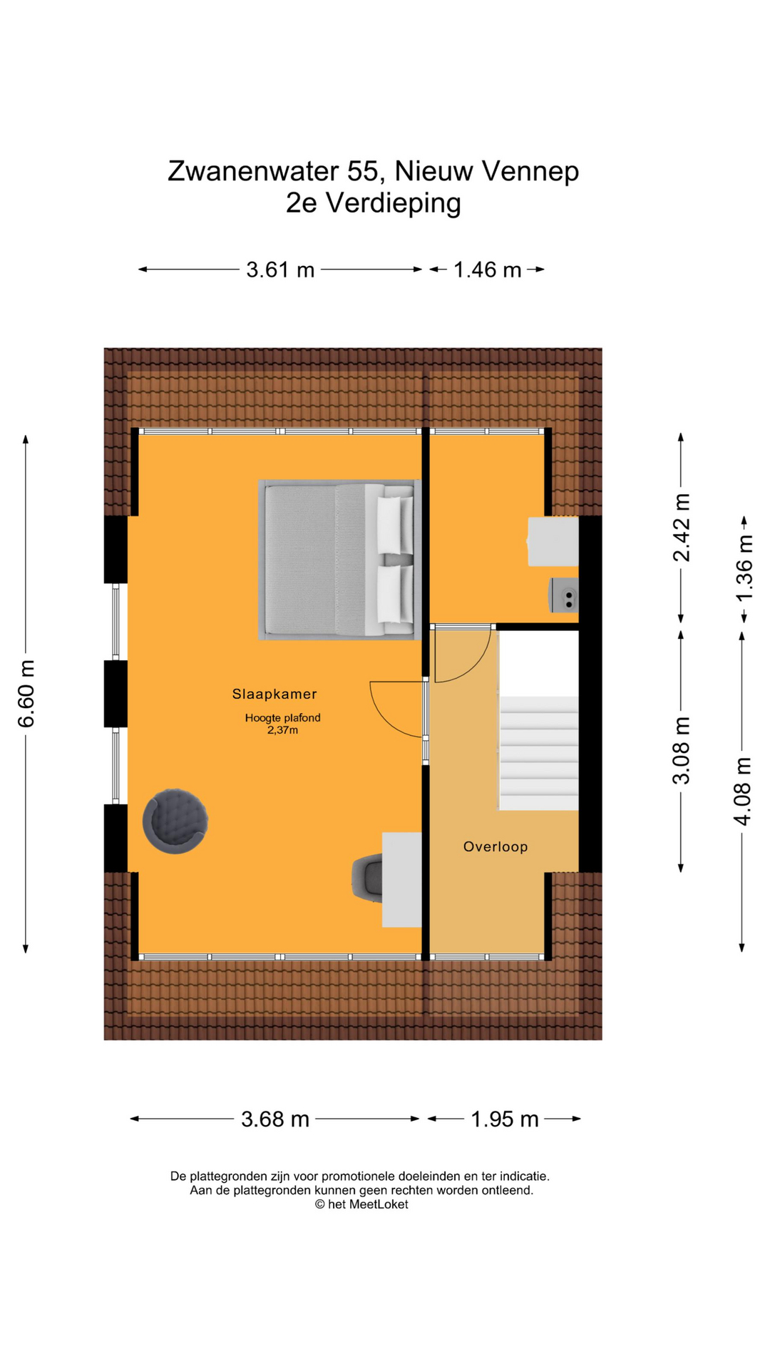 Zwanenwater 55 , 2152 BL Nieuw-vennep map