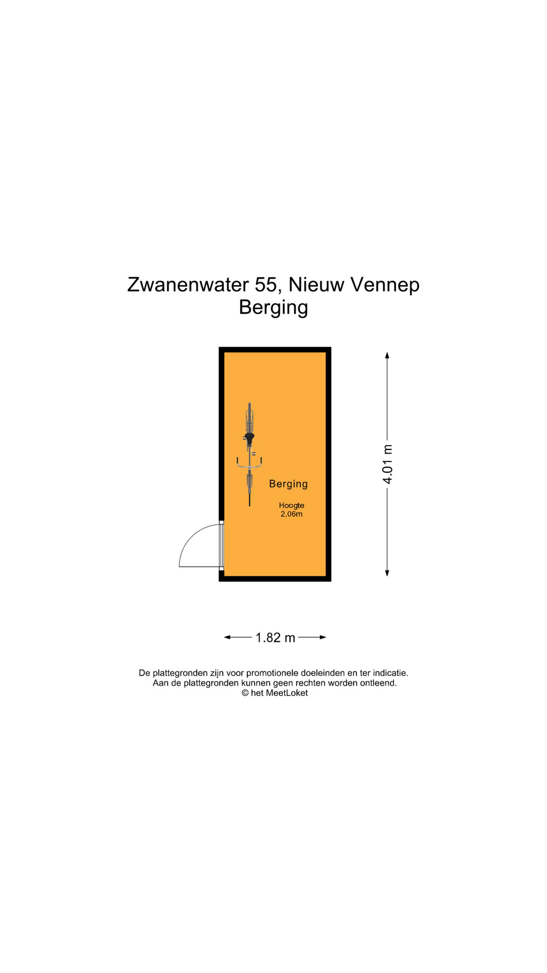 Zwanenwater 55 , 2152 BL Nieuw-vennep map