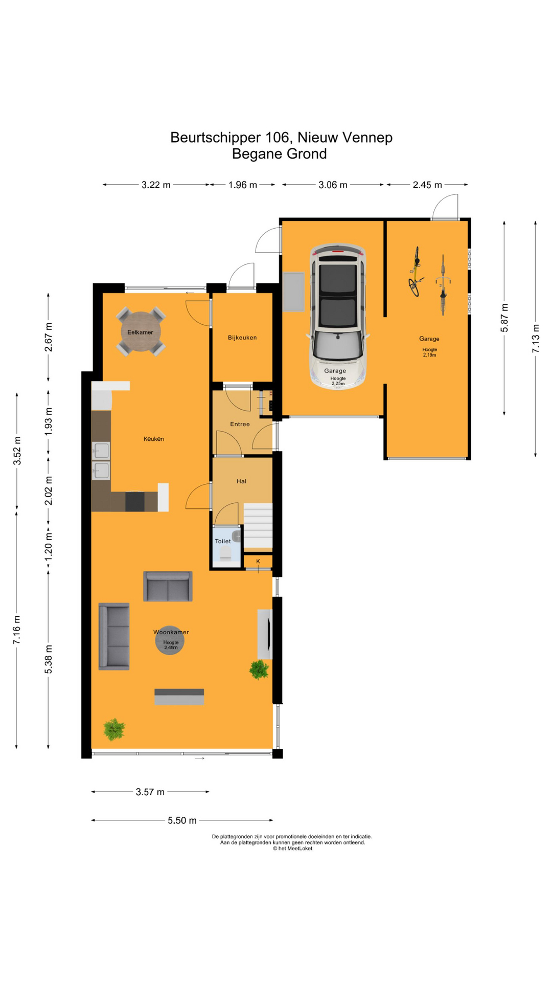 Beurtschipper 106 , 2152 LH Nieuw-vennep map