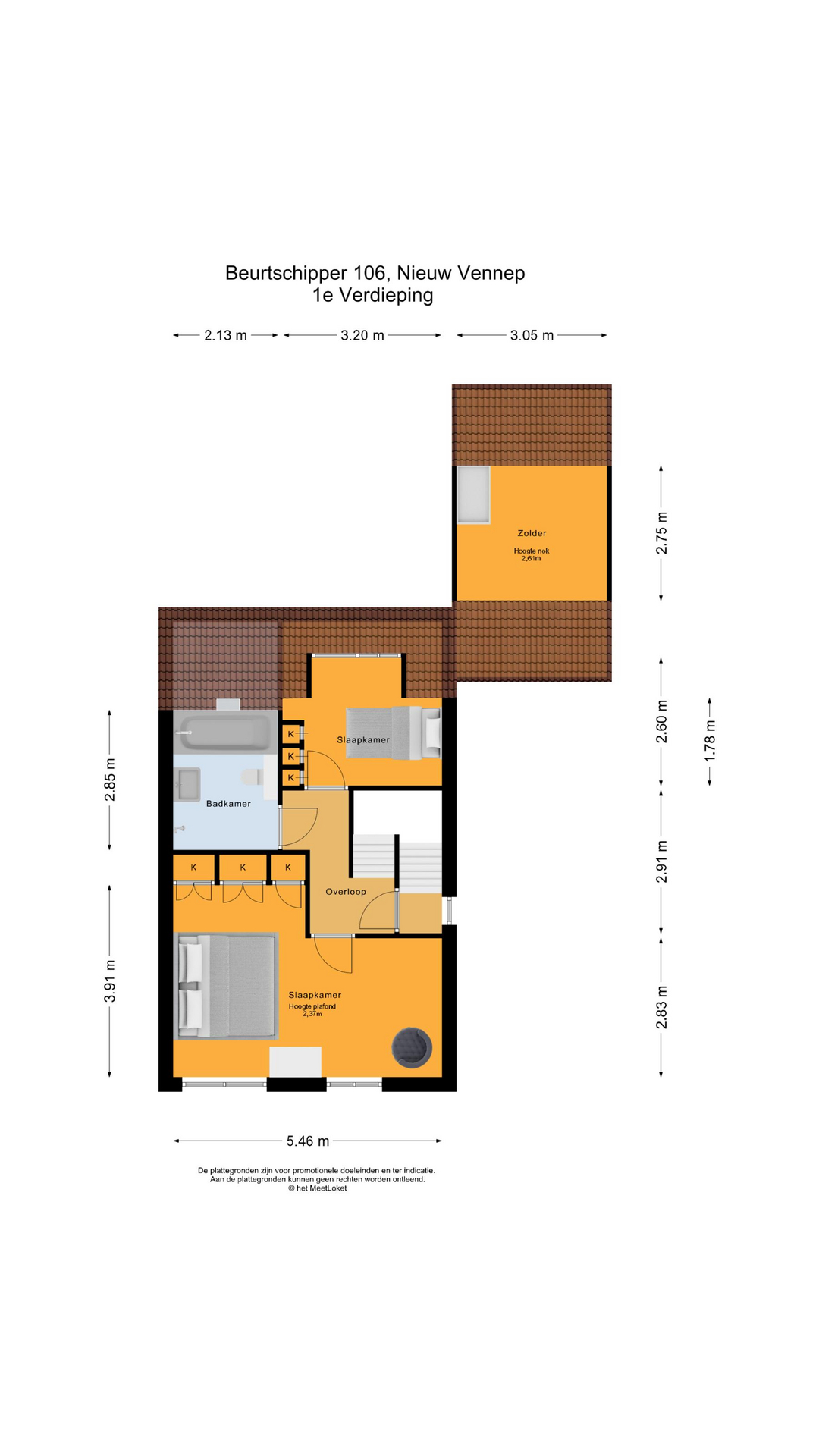 Beurtschipper 106 , 2152 LH Nieuw-vennep map