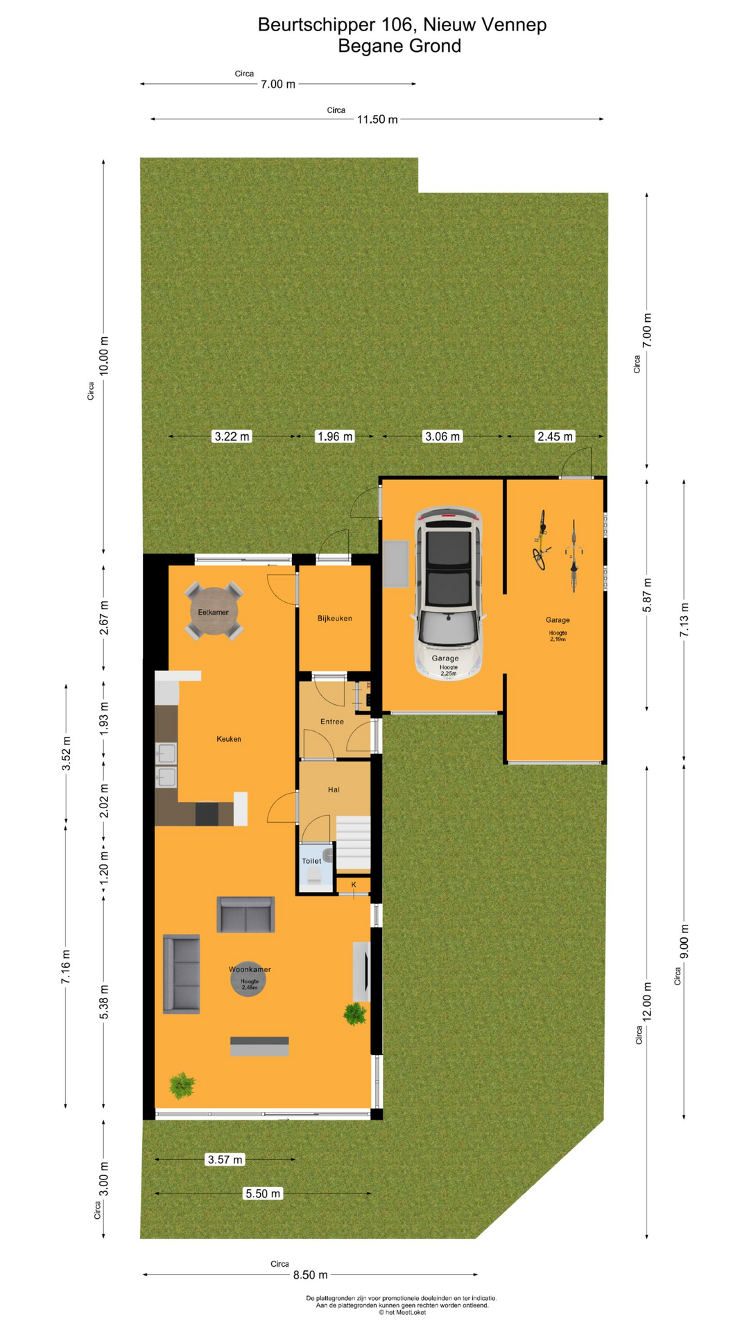 Beurtschipper 106 , 2152 LH Nieuw-vennep map
