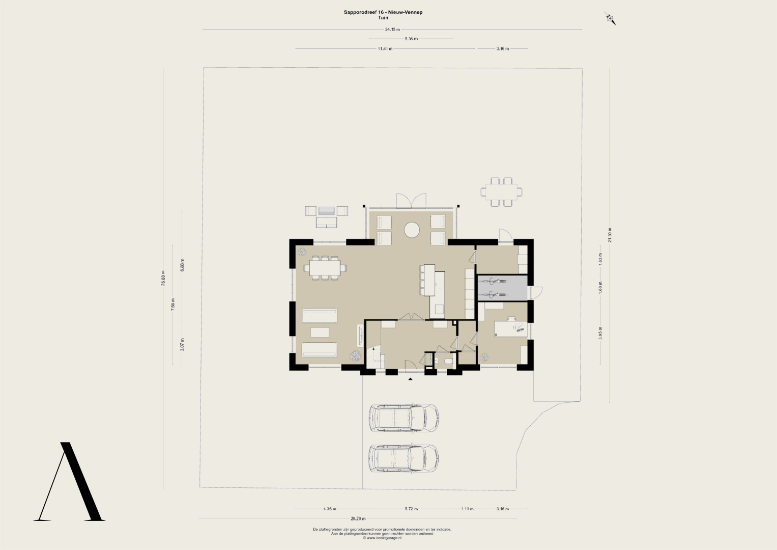 Sapporodreef 16 , 2152 KJ Nieuw-vennep map