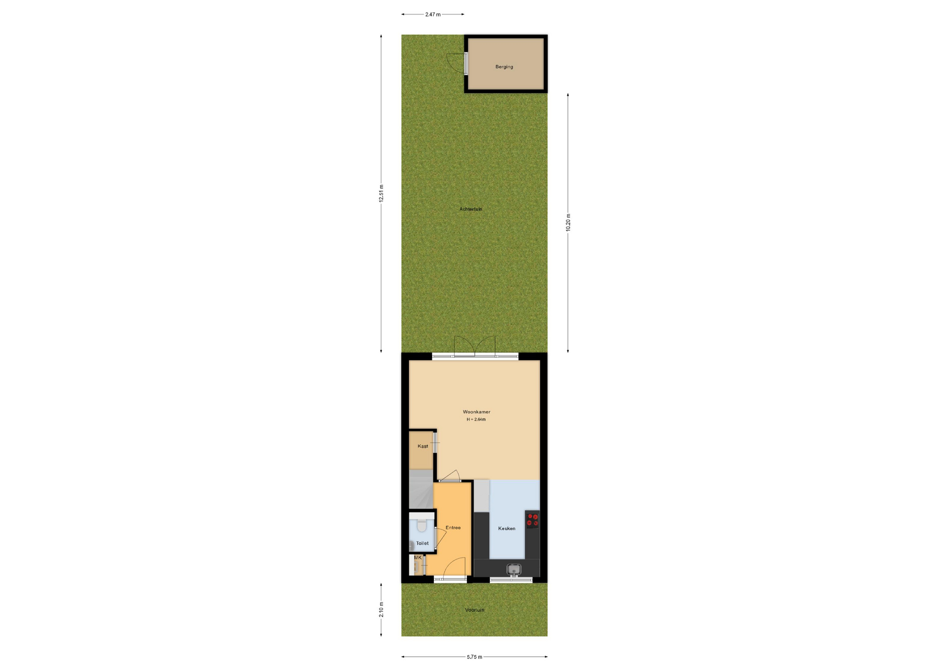 Elizabeth Anscombestraat 27 , 1349 ND Almere map