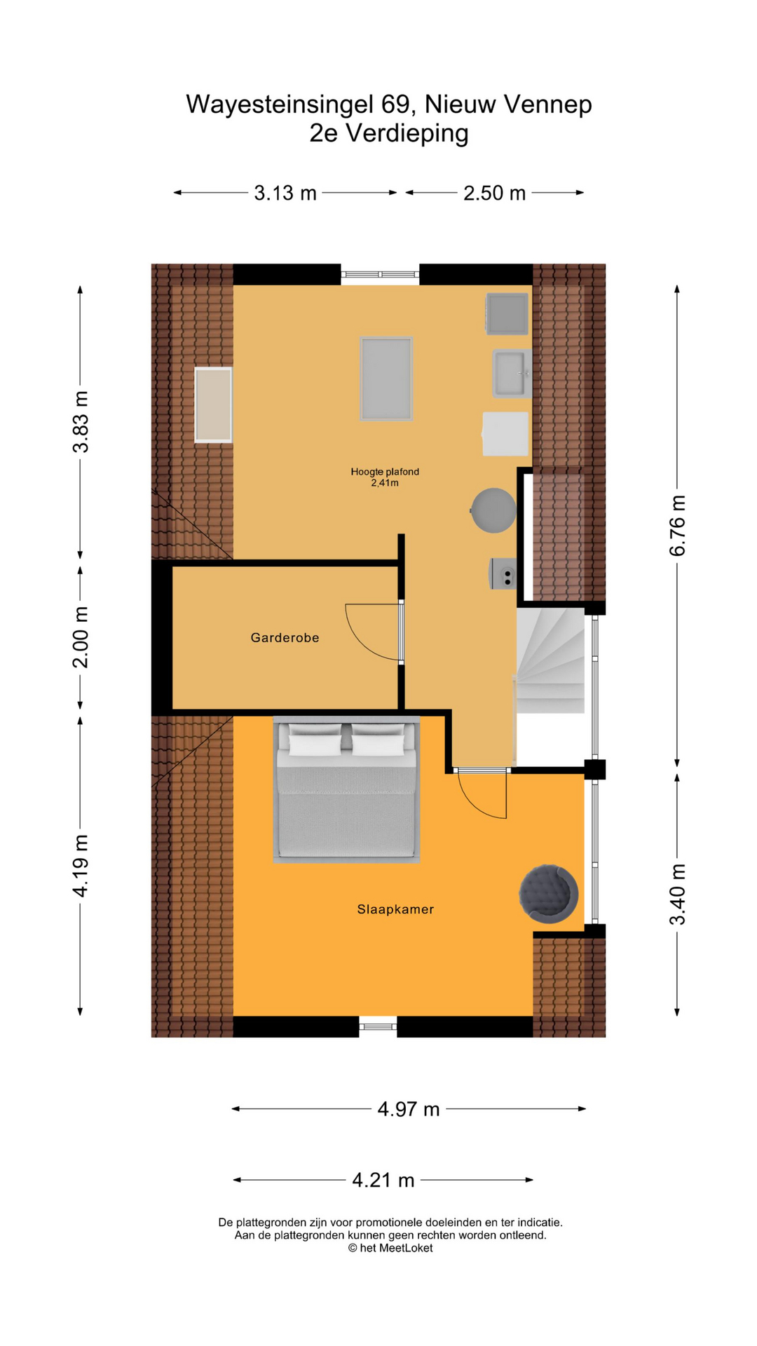 Wayesteinsingel 69 , 2151 KS Nieuw-vennep map